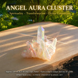 11-teiliges Amethyst- und Engel-Set