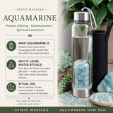 Aquamarine Gem Pod Water Bottle 💧