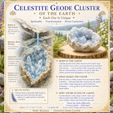 $12 TODAY ONLY 75% SAVING - Celestite Geode Cluster - Save