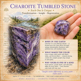 Charoite Tumbled Stone
