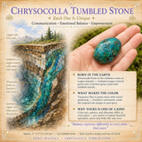 Chrysocolla Tumbled Stone