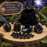 Dark Energy Protection Crystal Pouch Set