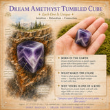 Dream Amethyst Tumbled Cube