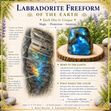 Labradorit-Freiform