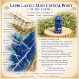 Lapis Lazuli Mini Crystal Point