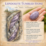 Lepidolite Tumbled Stone