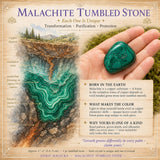 Malachite Tumbled Stone