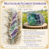 Multicolor Fluorite Generator (Short & Thick)