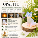 Crystal Animal Spirit Totems: Opalite Wisdom Fox