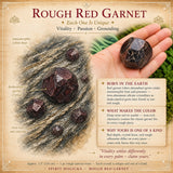 Rough Red Garnet
