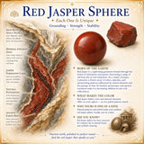 Red Jasper Sphere - Medium