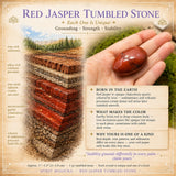Red Jasper Tumbled Stone