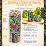 Rubin in Zoisit Divine Love 8-teiliges Set