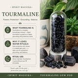 Tourmaline Gem Pod Water Bottle 💧