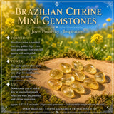 Citrine Abundance Crystal Pouch Set