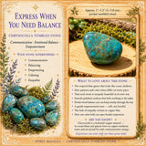 Chrysocolla Tumbled Stone