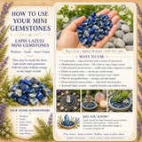 Lapis Lazuli Mini Gemstones (50 Gram / 1.7oz. Lot)