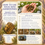 Tiger's Eye Mini Gemstones (50 Gram / 1.7oz. Lot)