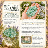 Aventurine Mini Gemstones (50 Gram / 1.7oz. Lot)