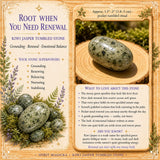 Kiwi Jasper Tumbled Stone