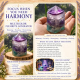 Multicolor Fluorite Generator (Short & Thick)