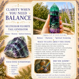 Multicolor Fluorite Tall Generator