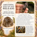 Smoky Quartz Mini Crystal Point