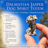 Crystal Animal Spirit Totems: Dalmatian Jasper Dog