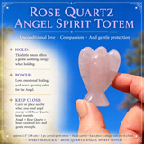 Crystal Spirit Totems: Rose Quartz Angel