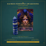 🌙 Sacred Feminine Awakening Oracle Deck, 13 Crystal Altar Set & Course