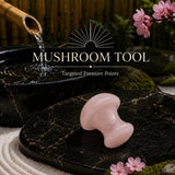 5 PC Rose Quartz Massage Beauty Set - Ultimate Self-Care Collection