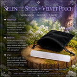 Amethyst Crystal Collection Pouch Set