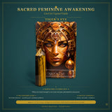 🌙 Sacred Feminine Awakening Oracle Deck, 13 Crystal Altar Set & Course
