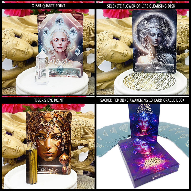 A Goddess Altar Set- HEIDI will want to write up - 13-Piece Sacred Goddess Set