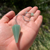 Aventurine Crystal Pendulum