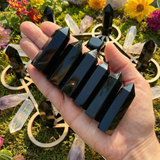 28 Piece Obsidian Protection Grid PLUS BONUS FREE TEKTITE