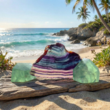 Rainbow Fluorite Clarity & Alignment Set