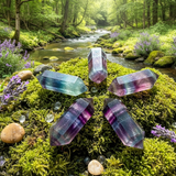 5-Piece Rainbow Fluorite Clarity Set