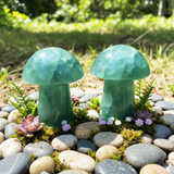 Green Fluorite Mushroom