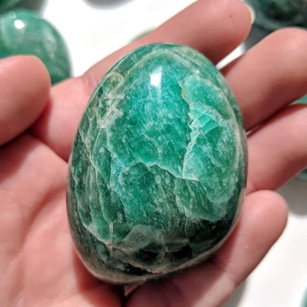 Amazonite Palmstone - palmstone