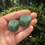 🎲 Green Aventurine — Intention & Decision Dice
