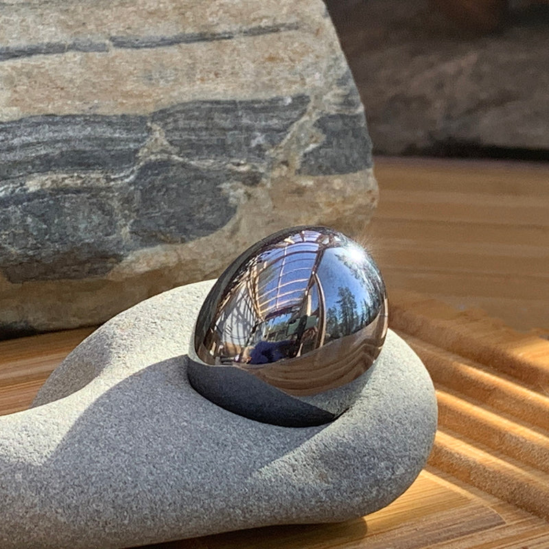 Hematite Tumbled Ellipse