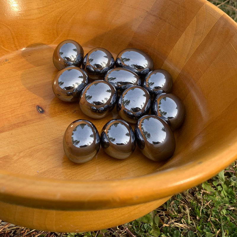 Hematite Tumbled Ellipse