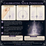 9 - Crystals Pendulums Set