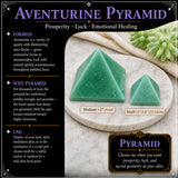 Aventurine Pyramids