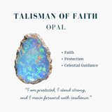 Aries Opal Zodiac Necklace – March 21 to April 19
