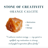 Orange Calcite Mini Crystal Point