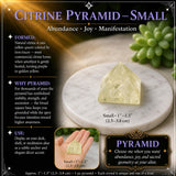 Citrine Pyramid - Small