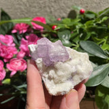 Natural Purple Fluorite Cluster (90grams)  (Item #1030)