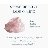 Rose Quartz Fox – Heart Harmony Power Set